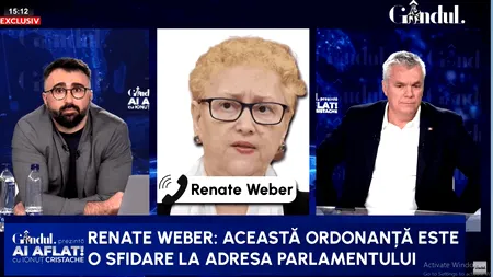 Avocatul Poporului, Renate Weber, face o dezvăluire care zguduie Curtea Constituțională: Avem ordonanțe din 2021 care nu au termen de judecare la CCR