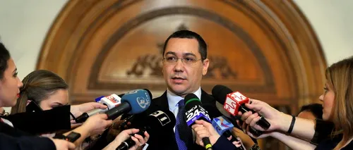 Răspunsul lui Ponta atunci când e întrebat dacă mai candidează la șefia PSD: Nu vreau să fiu căpitanul unei echipe care pierde