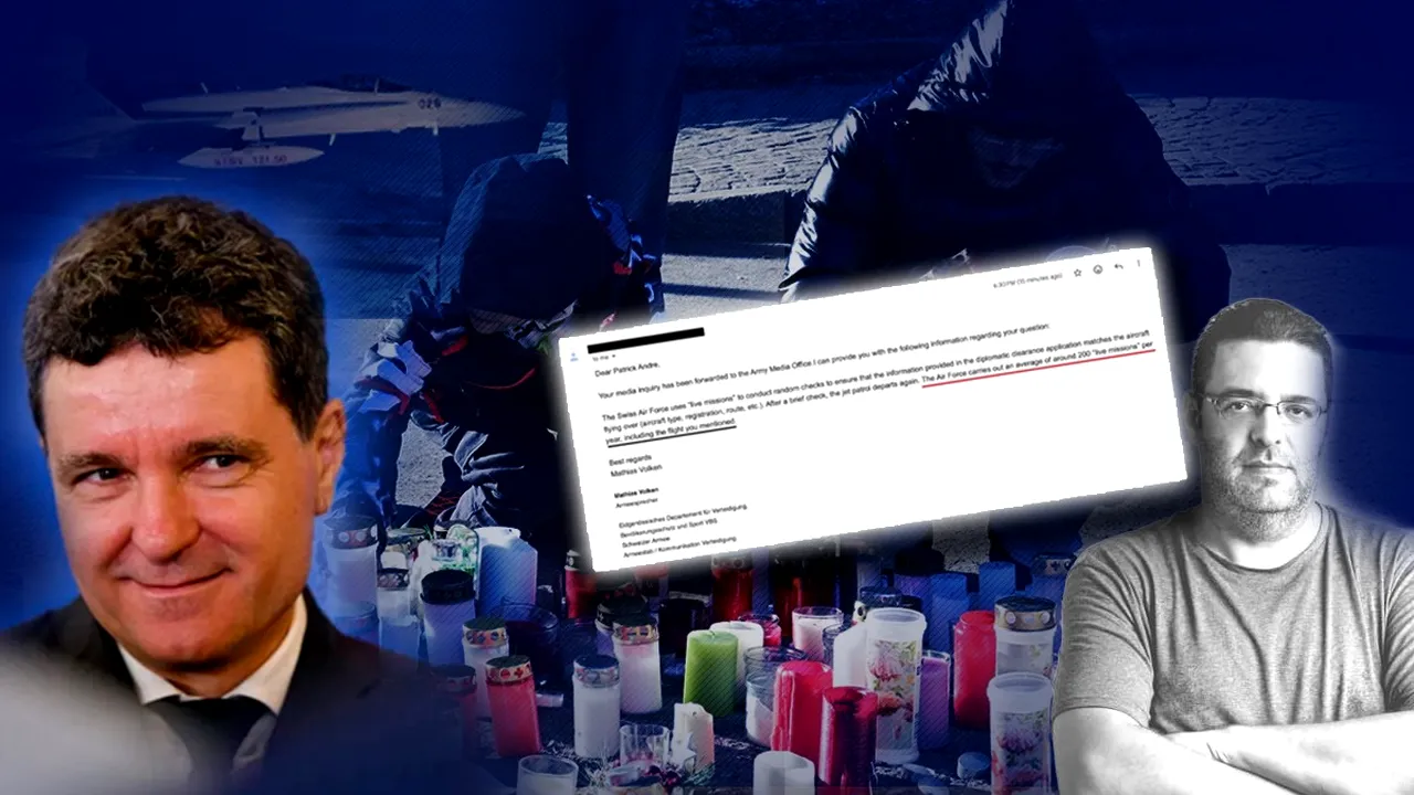 Patrick Andre de Hillerin demontează, cu documente, minciuna de PR a lui Nicușor Dan: avionul președintelui a fost escortat de elvețieni într-o banală misiune de poliție aeriană, nu ca un gest de respect