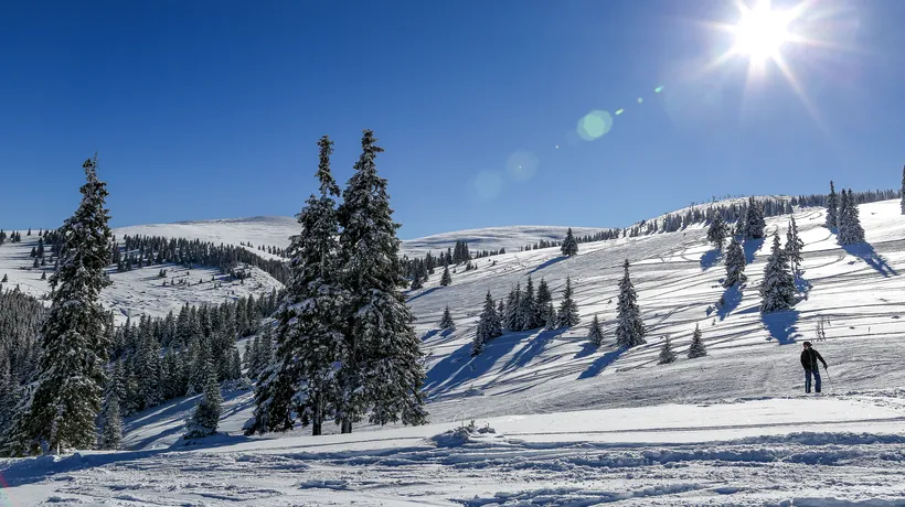 Iarna nu se dă dusă la munte. Sezonul de schi continuă pe Valea Prahovei
