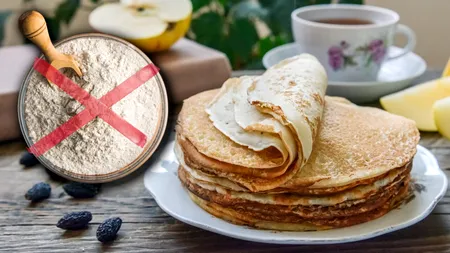 Cum să prepari clătite fără făină. Ai nevoie de 5 ingrediente pentru această rețetă sănătoasă și rapidă