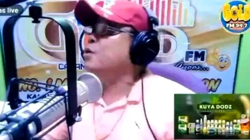Un realizator de emisiuni radio din Filipine a fost împușcat MORTAL în timpul unei transmisiuni în direct. Cum a intrat atacatorul în studio