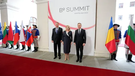 Declaraţie comună a liderilor formatului Bucureşti 9: „SUSȚINEM cu fermitate aspiraţiile euroatlantice ale Ucrainei”