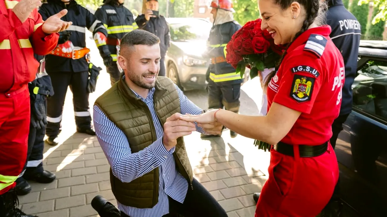 Paula, paramedic SMURD, cerută în căsătorie de „victima” unui accident. Ce a răspuns tânăra