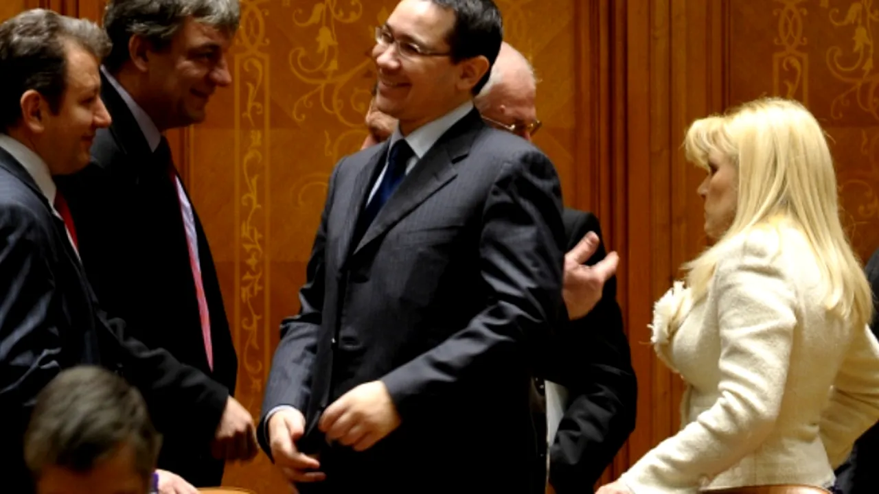 Ponta: Doamnă Udrea, ați contribuit foarte mult la instalarea unui guvern USL