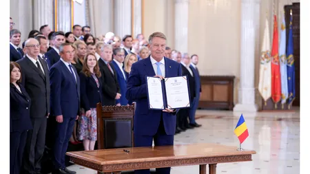 „România Educată devine realitate”. Iohannis a promulgat legile Educației, într-o ceremonie, la Cotroceni