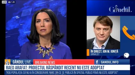 GÂNDUL LIVE. Analiști despre izolarea totală la domiciliu. Ion M. Ioniță: „Nu e ceva ieșit din spectrul așteptărilor” / Ion Bogdan Lefter: „Nu mi se pare prin nimic alarmant”