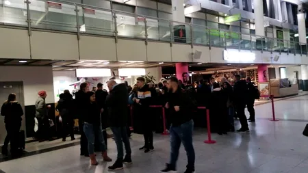 FOTO Șoc și groază! Teroare în aer.  Cursa Wizair București –Dortmund, la un pas de tragedie / Sute de zboruri anulate: Marea Britanie, Belgia, Olanda și Germania, lovite de furtuni violente