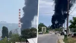 Incendiu lângă rafinăria Lukoil din Ploiești. Arde o hală de 1000 de metri pătrați. A fost emis mesaj RO-ALERT