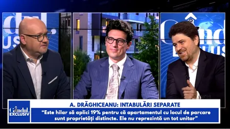 VIDEO EXCLUSIV | Legea Locuinței, în continuare perfectibilă: “Apartamentul și locul de parcare nu sunt un tot unitar. La apartament nu se aplică TVA 19%, ci de 5%”