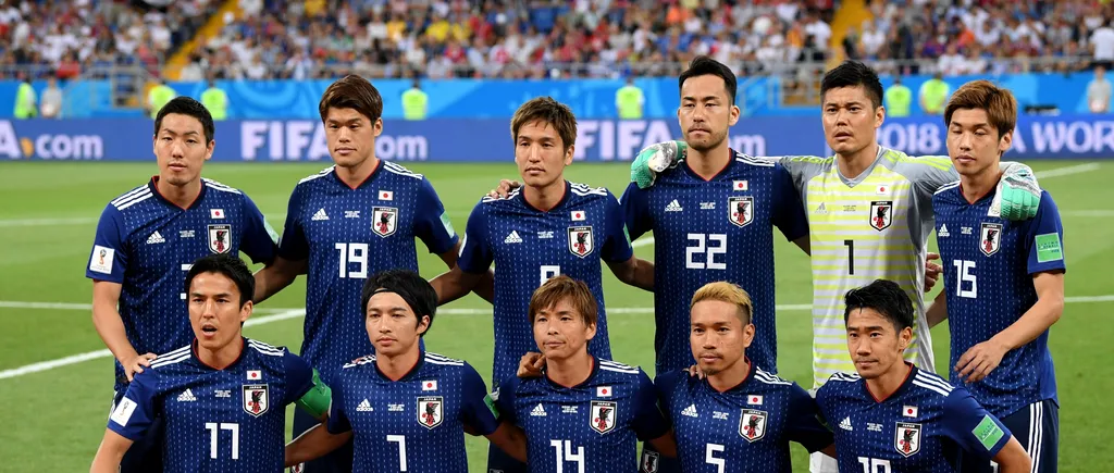 Echipa de fotbal a Japoniei A FĂCUT CURAT în vestiar și a lăsat un bilețel cu mesajul SPASIBO