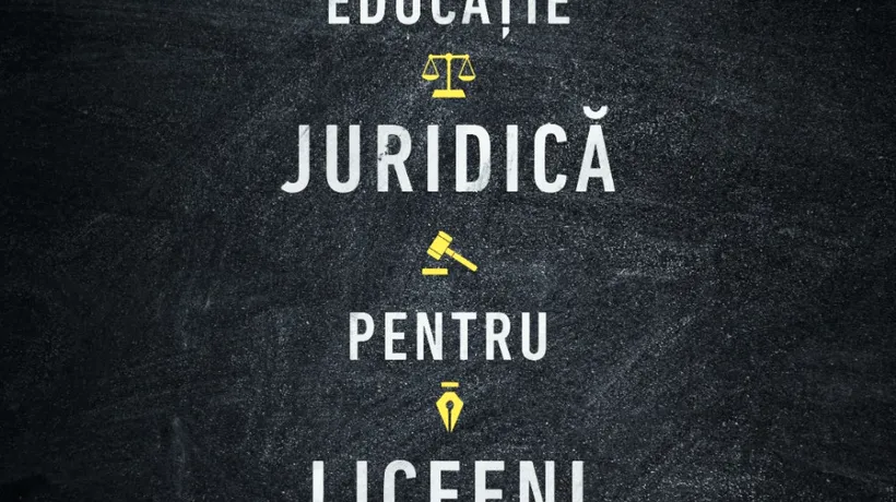 Primul manual gratuit de Educație Juridică, lansat oficial în școli