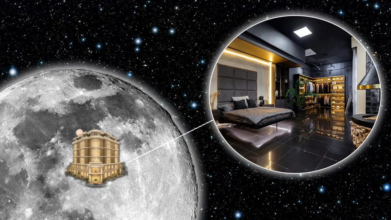 Bogații încep să caute camere de hotel pe Lună. Cât costă o rezervare în primul hotel selenar
