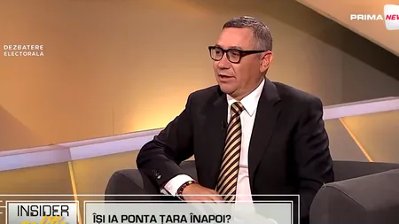 Victor Ponta nu exclude o colaborare cu AUR și POT / „Așa cum nimeni nu are monopolul COMPETENȚEI, nimeni n-are monopolul prostiei”