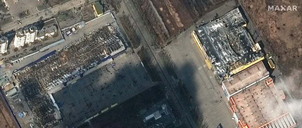 Imagini din satelit care arată dezastrul din Mariupol. Morții sunt îngropați în gropi comune
