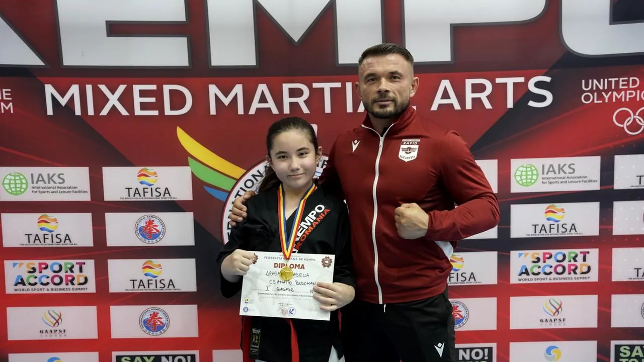 Fiica campionului mondial de la KEMPO face ravagii pe tatami!
