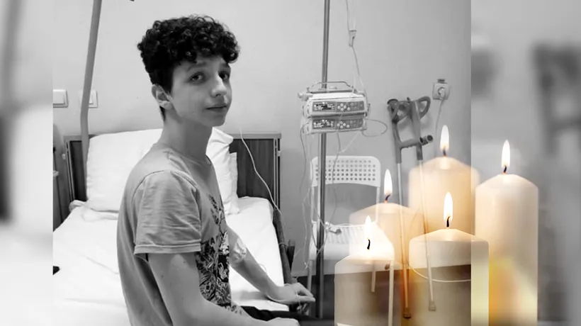 Destin nemilos pentru un adolescent de 16 ani. Băiatul a fost răpus de CANCER, după ce și-a pierdut tatăl