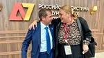 Momente de tandrețe între Ilan Șor și Diana Șoșoacă la Sankt Petersburg. Oligarhul a numit-o „viitorul președinte al României”