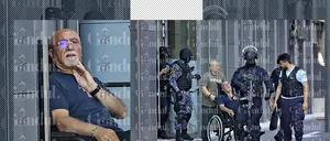 Fostul milionar condamnat pentru terorism a ajuns în scaun cu rotile. Omar Hayssam, escortat de trupe înarmate până în dinți, la o clinică privată