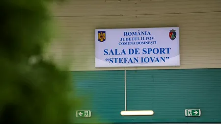 În Domnești (Ilfov) a fost inaugurată prima sală de sport din localitate (P)