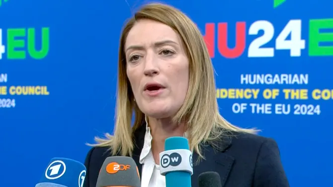 Roberta Metsola, ESCALĂ la București, unde se va întâlni cu Nicușor Dan. Șefa Parlamentului European, AȘTEPTATĂ și la Timișoara