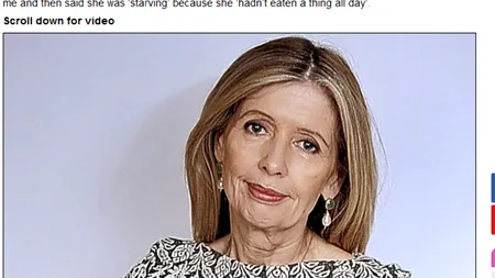 Mărturisirea unei jurnaliste britanice: Recunosc că m-am înfometat toată viața