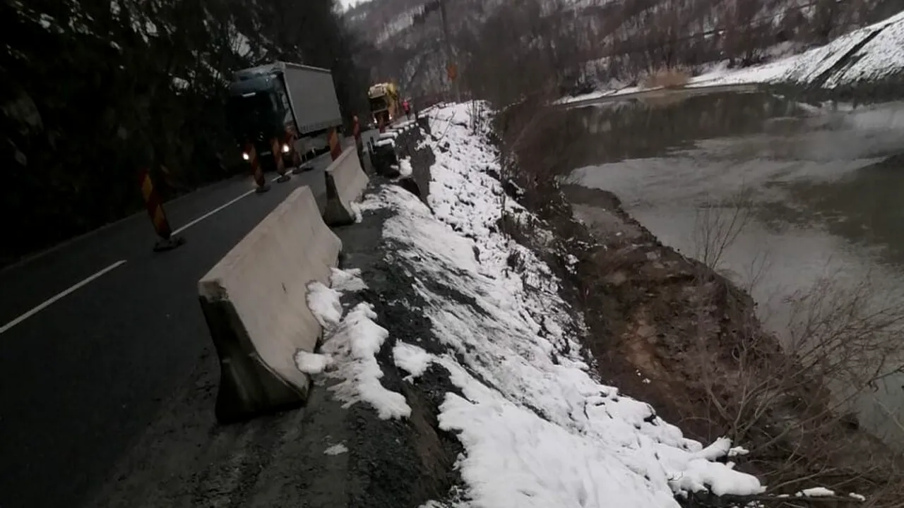 Atenție șoferi! Circulaţia pe DN7 – Valea Oltului, între Lazaret şi Boiţa, este restricționată