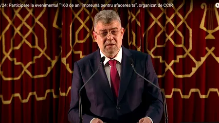 Marcel CIOLACU, la aniversarea C.C.I.R: Să construim o țară în care Președintele României să aibă un Consiliu Economic Consultativ cu întâlniri lunare