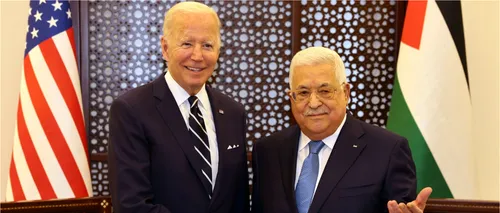 Autoritatea Palestiniană este favorabilă preluării controlului asupra Fâșiei Gaza dacă SUA asumă concret soluția coexistenței a două state