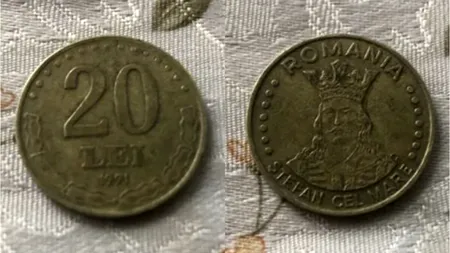 Cu cât a ajuns să se vândă o monedă de 20 lei din 1991, acum, în februarie 2025