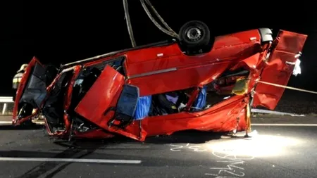 Românul care a provocat în Ungaria accidentul rutier soldat cu 14 morți a fost condamnat