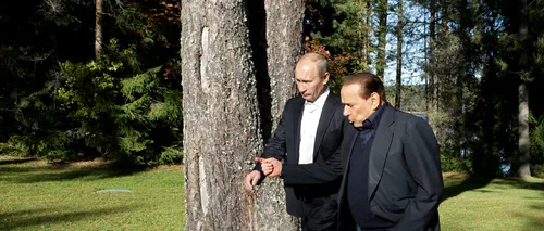 Berlusconi îl laudă pe Putin, după o vizită în teritoriul care a provocat o adevărată prăpastie între Moscova și Washington