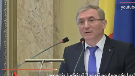 Augustin Lazăr este acuzat că a încălcat codul deontologic al magistraților