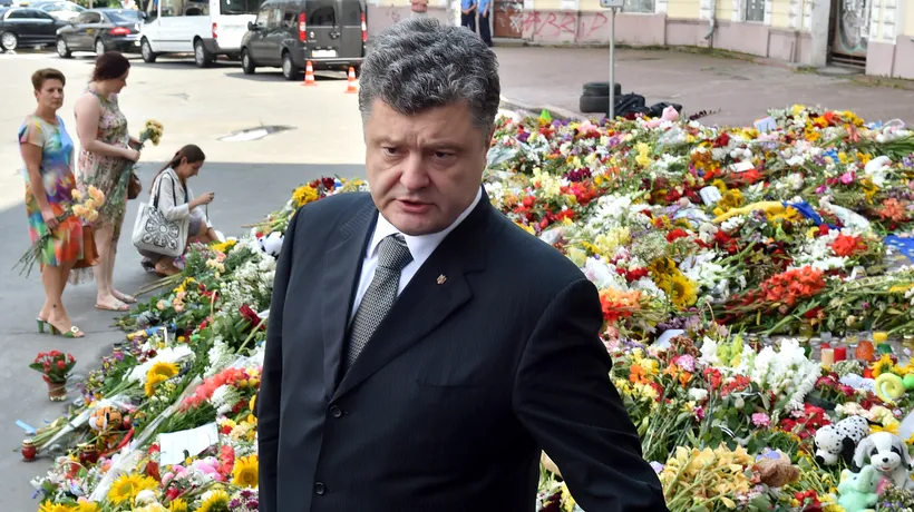 Președintele Ucrainei: Doborârea avionului este 11 Septembrie al nostru