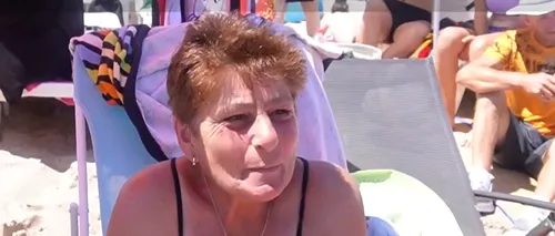 Soluția găsită de această pensionară pe o plajă din Costinești, după ce a aflat că un șezlong costă 50 de lei/zi