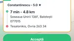 Un român a comandat o cursă Uber din Balotești în.. Grecia! Câți bani i s-au cerut