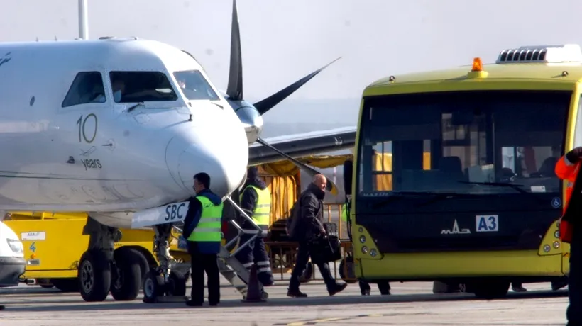 Pasagerii avionului ce a aterizat de urgență la Timișoara, transportați la destinație cu altă aeronavă