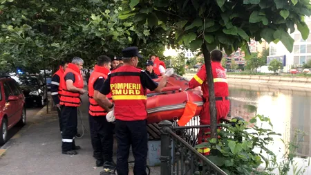 Un tânăr de 25 de ani, care a intrat în râul Dâmbovița să salveze un minor, a murit