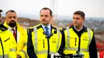 Ministrul Sănătăţii a verificat şantierul Spitalului de Urgenţă din Iaşi. Alexandru Rogobete crede că parterul va fi gata la finele acestui an