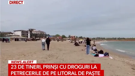 23 de persoane au fost prinse cu droguri la petrecerile de pe litoral, în Mamaia și Vama Veche