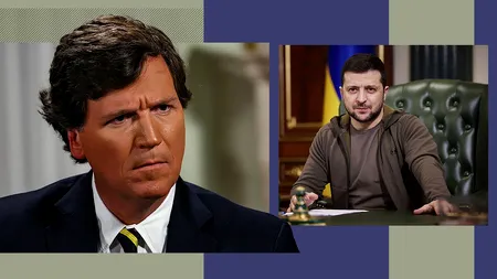 Tucker Carlson a făcut marele ANUNȚ, după interviul istoric cu Putin: Zelenski, așteptat în platou / Kievul neagă informația