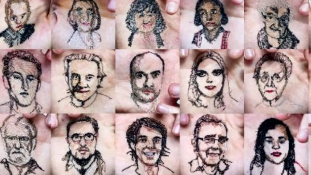 GALERIE FOTO. Metoda inedită prin care au fost realizate toate aceste portrete. 