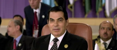 Fostul președinte tunisian, Ben Ali, a fost condamnat la ÎNCHISOARE PE VIAȚĂ
