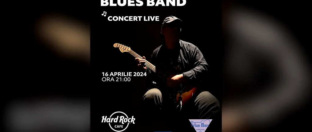 Concert George Baicea Blues Band pe 16 aprilie, la Hard Rock Cafe