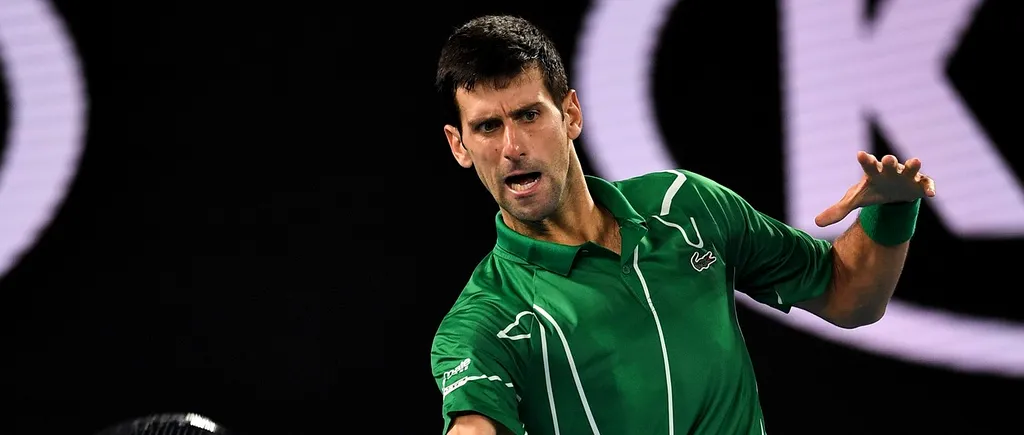 Djokovic riscă o amendă usturătoare, după ce a ironizat un arbitru în finala de la  Australian Open