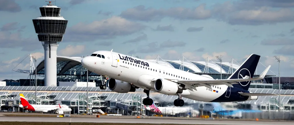 Panică totală într-un avion Lufthansa cu 190 de pasageri la bord după ce cabina a fost cuprinsă de FUM. A aterizat de urgență pe o insulă din Grecia