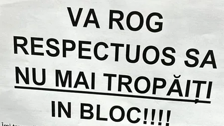 Ce răspuns a primit un bucureștean din Sectorul 5, după ce și-a rugat vecinul să nu mai facă zgomot la ora 23:00: „Din păcate, lumea se mai și...”