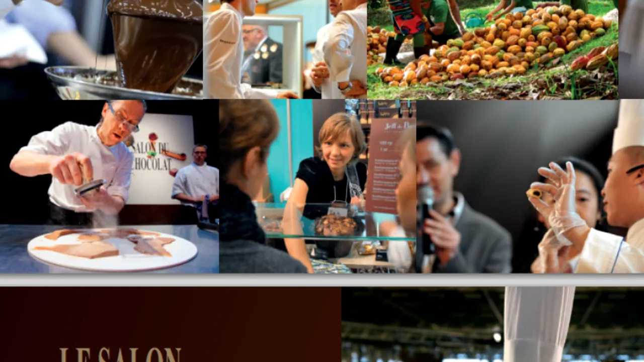 Salonul ciocolatei de la Moscova. 