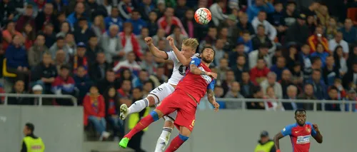 Câți români s-au uitat la meciul Steaua - Rosenborg. Pro TV, audiențe de câteva ori peste următoarele locuri cu partida de fotbal 