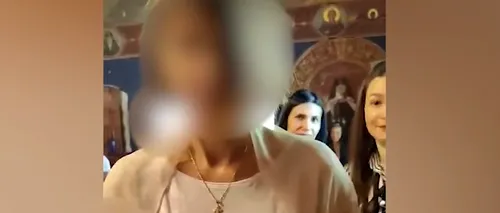 VIDEO | Una dintre surorile implicate în cazul părintelui Calistrat, incident cu un alt călugăr în biserică/ Reacția uneia dintre femeile care l-au acuzat pe Calistrat de lovire (UPDATE)